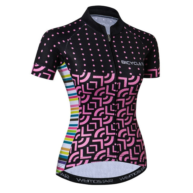 Weimostar 2018 Bike Team Cycling Jersey Women Summer Short Sleeve Bicycle Clothing Ropa Ciclismo Quick Dry MTB BiKE Jersey Shirt - EVERTHINGZ