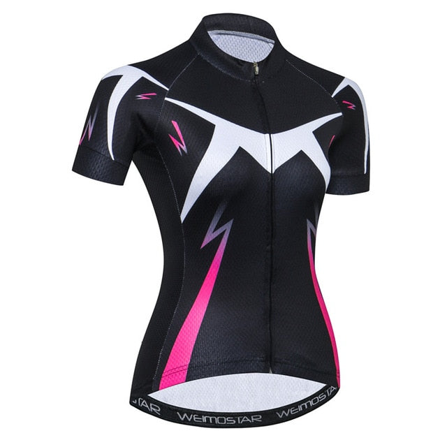 Weimostar 2018 Bike Team Cycling Jersey Women Summer Short Sleeve Bicycle Clothing Ropa Ciclismo Quick Dry MTB BiKE Jersey Shirt - EVERTHINGZ