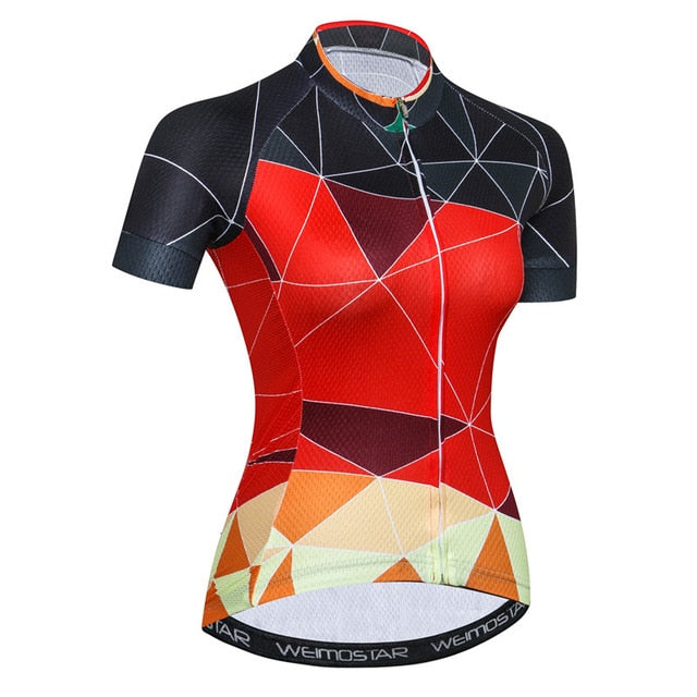 Weimostar 2018 Bike Team Cycling Jersey Women Summer Short Sleeve Bicycle Clothing Ropa Ciclismo Quick Dry MTB BiKE Jersey Shirt - EVERTHINGZ