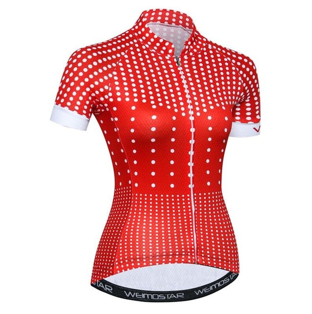 Weimostar 2018 Bike Team Cycling Jersey Women Summer Short Sleeve Bicycle Clothing Ropa Ciclismo Quick Dry MTB BiKE Jersey Shirt - EVERTHINGZ