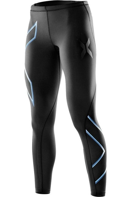 Compression pants women autumn and winter running tights trousers fitness pants elastic marathon jogging quick-drying brand - EVERTHINGZ