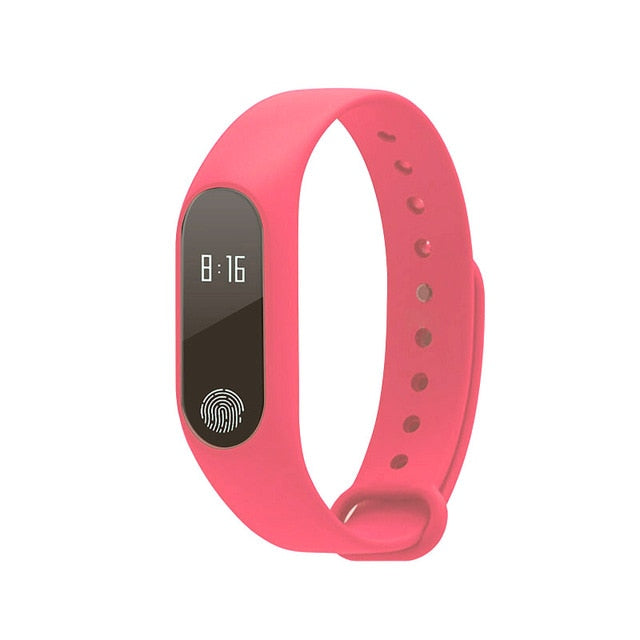 Wrist Sport Fitness Watch Bracelet Display Sports Tracker Digital LCD Walking Pedometer Run Step Calorie Counter WristBand - EVERTHINGZ