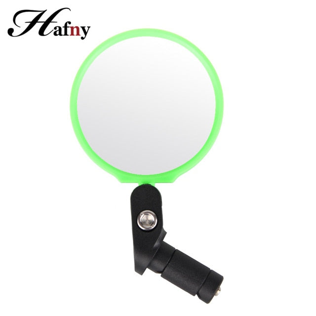 Handlebar End Bike Mirror Steel Lens Cycling Mirror Back Review Mirror For Bicycle Mountain Road Bike Mirror Bicycle Accessories - EVERTHINGZ