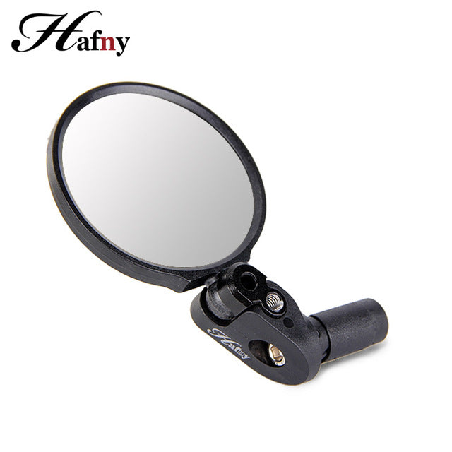 Handlebar End Bike Mirror Steel Lens Cycling Mirror Back Review Mirror For Bicycle Mountain Road Bike Mirror Bicycle Accessories - EVERTHINGZ