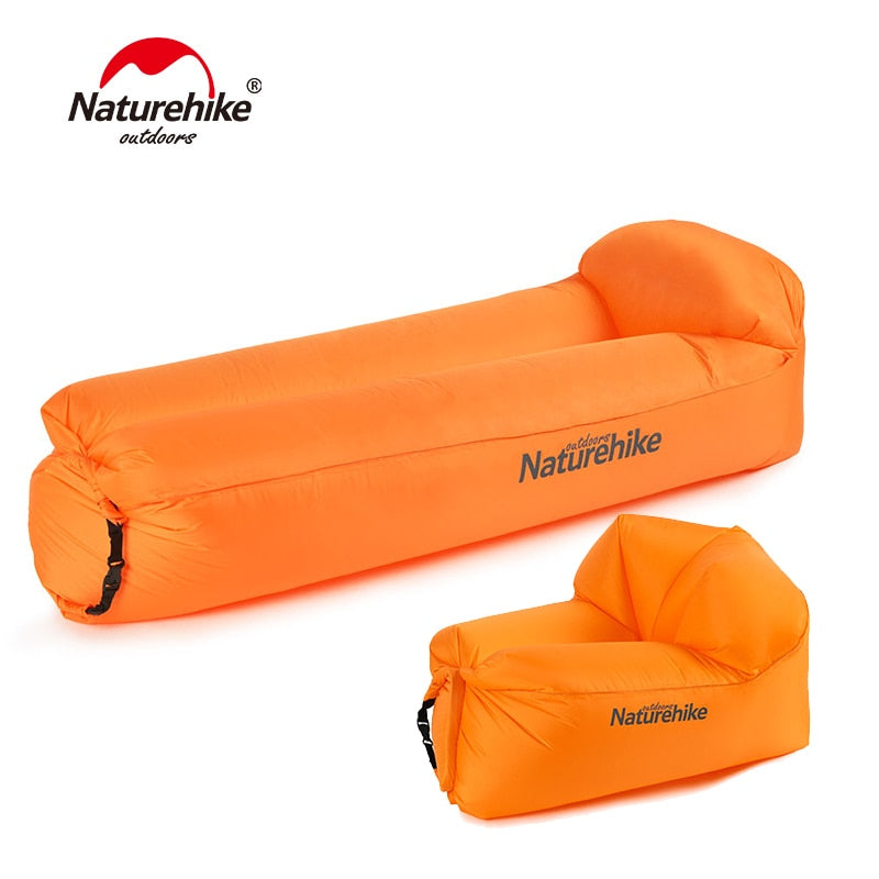 Outdoor Portable Waterproof Inflatable Air Sofa Camping Beach Sofa Foldable Lounger - EVERTHINGZ