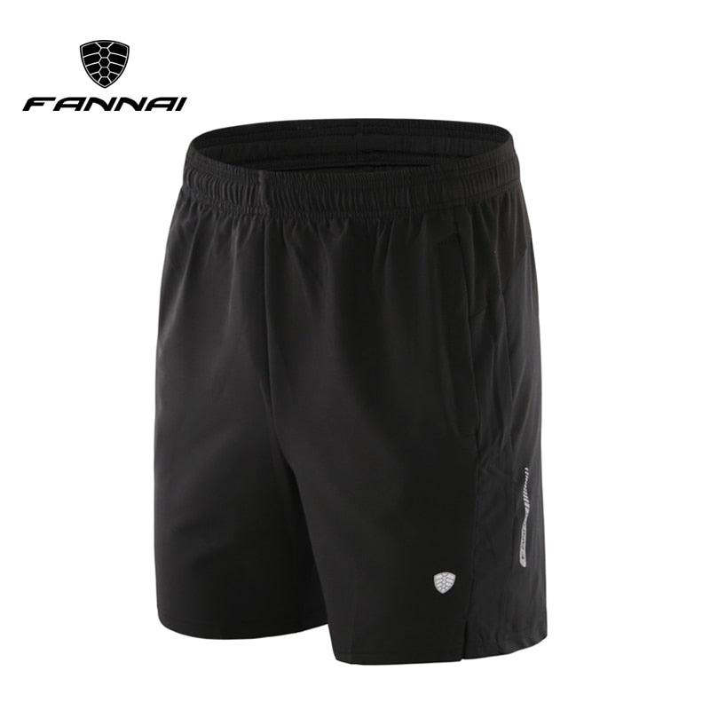 FANNAI Summer Sport Shorts with pocket running shorts Men Gym Fitness training Run Jogging Shorts Sweatpants Short Pants Outdoor - EVERTHINGZ