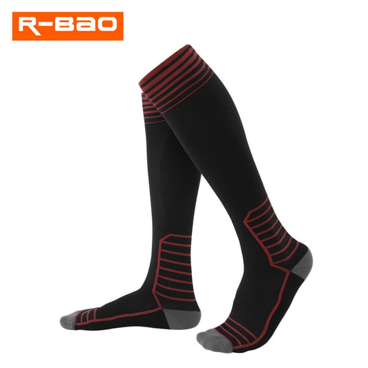 Professional Running Socks Leg Support Stretch Sport Socks Knee High Compression Sock Cycling Socks Men Women Marathon Race 7709 - EVERTHINGZ