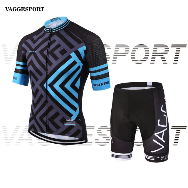 2019 Skeleton Men Cycling Wear Ropa Ciclismo Jersey Set Brand Uv Team Bicycle Clothing Kit Fitness Mountain Road Race Bike Suit - EVERTHINGZ