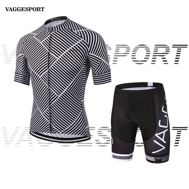 2019 Skeleton Men Cycling Wear Ropa Ciclismo Jersey Set Brand Uv Team Bicycle Clothing Kit Fitness Mountain Road Race Bike Suit - EVERTHINGZ