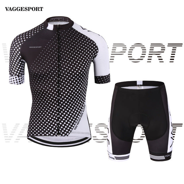 KEMALOCE Skeleton Short Cycling Wear Set Ropa De Ciclismo Maillot Black Bike Jersey Set  Men Gel Pad Breathable Bicycle Clothing - EVERTHINGZ