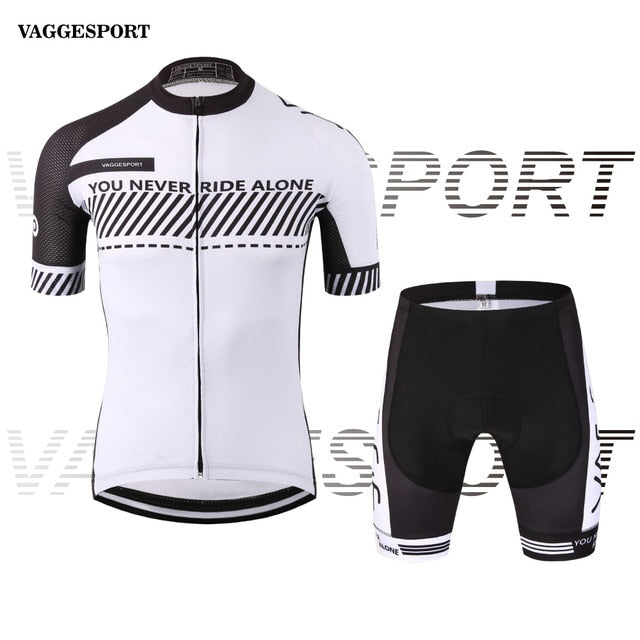 KEMALOCE Skeleton Short Cycling Wear Set Ropa De Ciclismo Maillot Black Bike Jersey Set  Men Gel Pad Breathable Bicycle Clothing - EVERTHINGZ