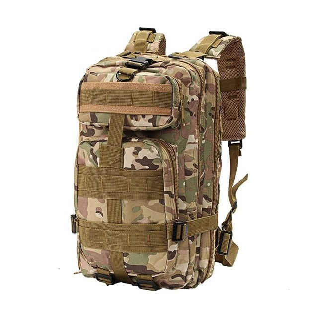 1000D Nylon Tactical Backpack Military Backpack Waterproof Army Rucksack Outdoor Sports Camping Hiking Fishing Hunting 28L Bag - EVERTHINGZ