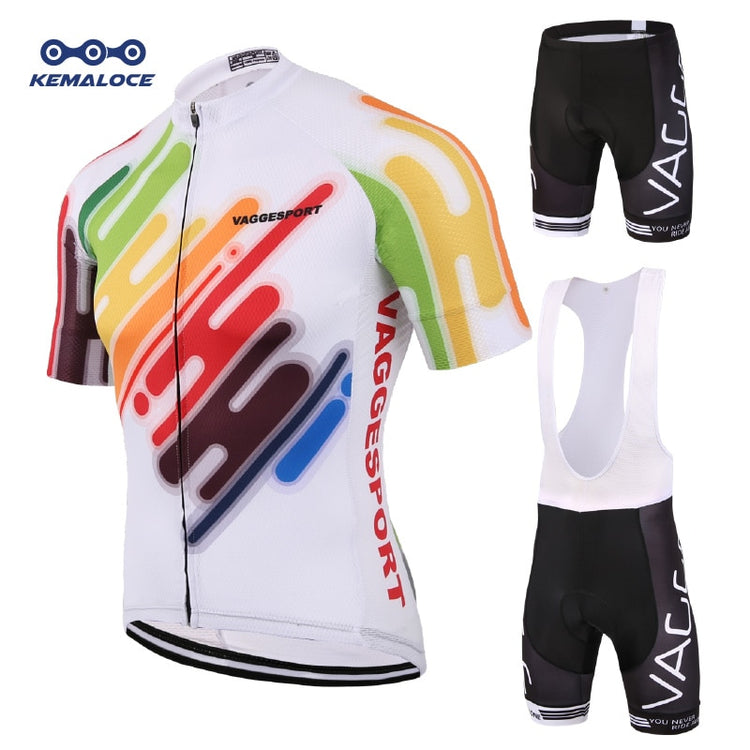 Kemaloce 2019 Men Mountain Cycling Wear Set Summer Short Road Race Bike Clothes Ropa Ciclismo Maillot Wear Bicycle Clothing Kits - EVERTHINGZ