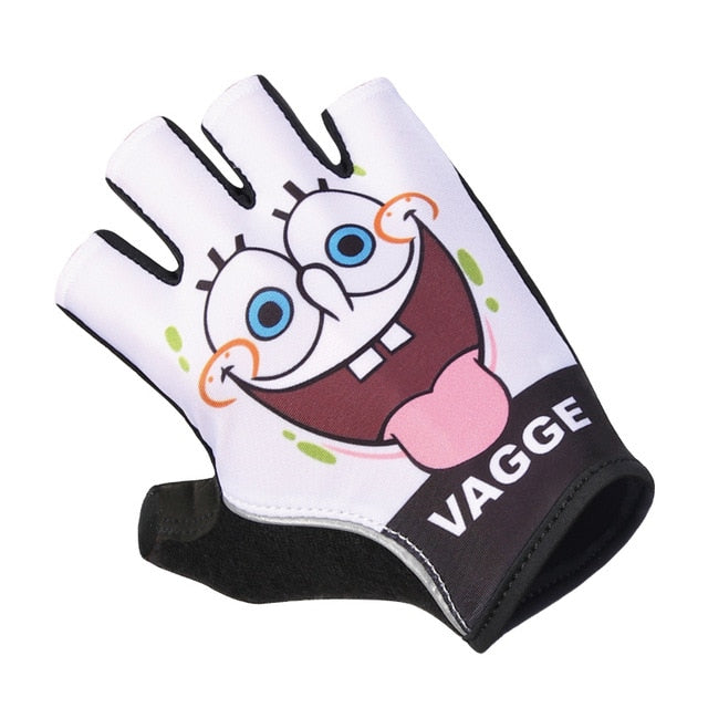 Spring Vintage Anti-shock Men Cycling Gloves 2019 Road Racing Adult Half Finger Cycling Mittens Cheap Mountain Thin Bike Mitts - EVERTHINGZ