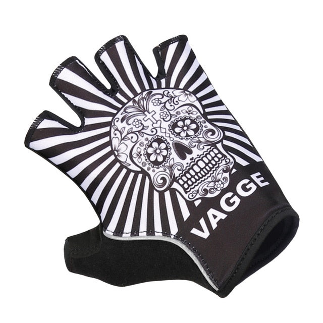 Spring Vintage Anti-shock Men Cycling Gloves 2019 Road Racing Adult Half Finger Cycling Mittens Cheap Mountain Thin Bike Mitts - EVERTHINGZ