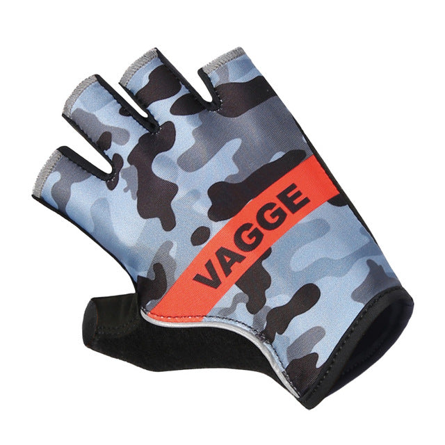 Spring Vintage Anti-shock Men Cycling Gloves 2019 Road Racing Adult Half Finger Cycling Mittens Cheap Mountain Thin Bike Mitts - EVERTHINGZ