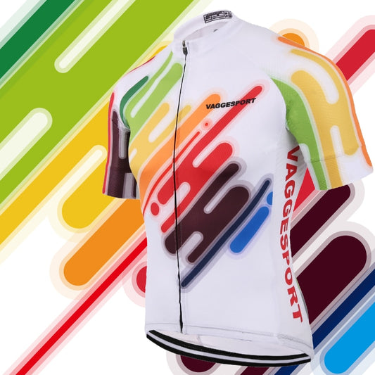 2019 Colorful Unique Cycling Jersey Anti-Uv Free Outdoor Racing Bicycle Cycling Shirts Cool Breathable Full Zipper Bike Jersey - EVERTHINGZ