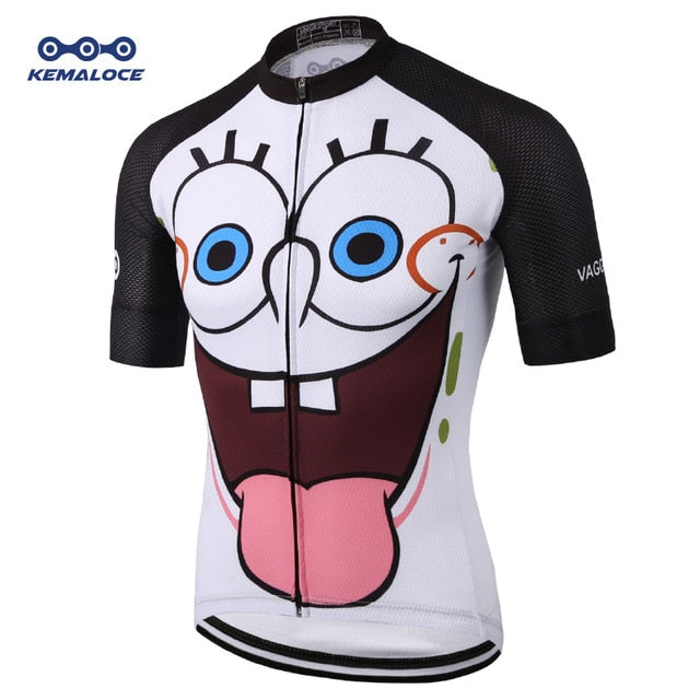 2019 Colorful Unique Cycling Jersey Anti-Uv Free Outdoor Racing Bicycle Cycling Shirts Cool Breathable Full Zipper Bike Jersey - EVERTHINGZ