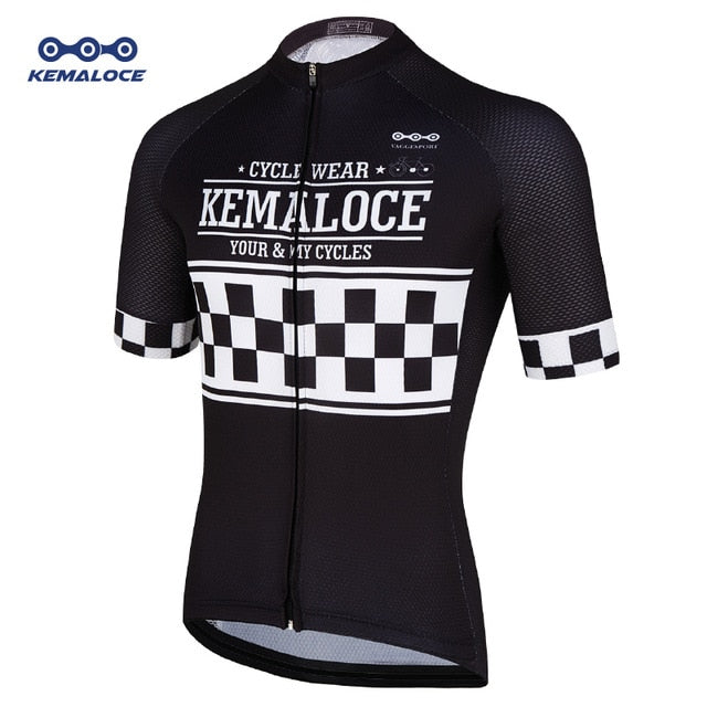 2018 Classical Team Cycling Jersey Tops Breathable Coolmax White Dry Fit Bicycle Shirts Sublimated Short Sleeve Race Bike Jersey - EVERTHINGZ