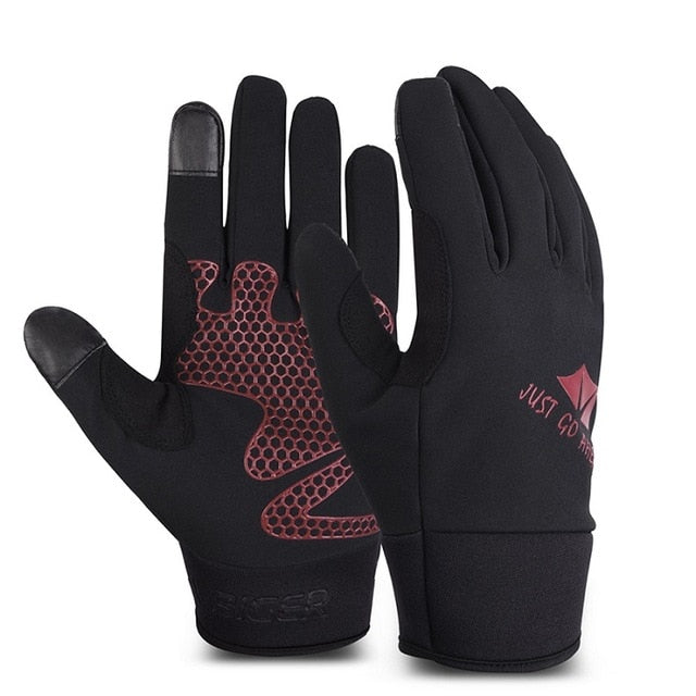 Vbiger  Outdoor Running Hiking Gloves Winter Touch Screen Knitted Gloves Thicken Warm Gloves Sports Mittens Gloves - EVERTHINGZ